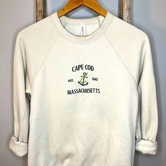 Cape Cod Embroidered Crew Pullover - Picture 2 of 3